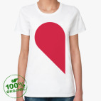 Женская футболка органик