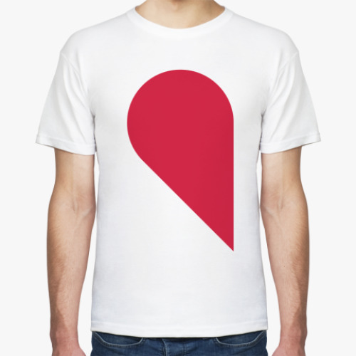 Футболка Половинка сердца