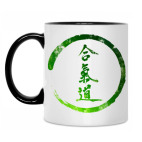 Кружка двухцветная