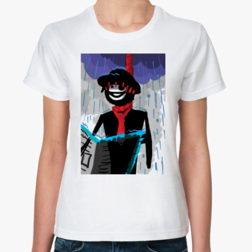 Классическая футболка с принтом 'Mr.'