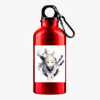 Металлическая бутылка 400 мл UV-DTF