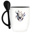 Кружка с ложкой