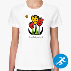 Женская спортивная футболка