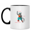 Кружка двухцветная