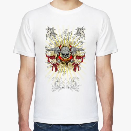 Футболка с принтом Череп