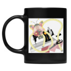 Кружка цветная UV-DTF