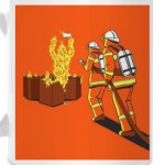 'Огонь бессилен против пожарных'