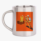 Кружка металлическая