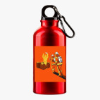 Металлическая бутылка 400 мл UV-DTF