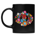 Кружка цветная UV-DTF