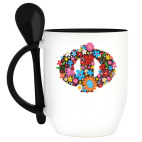 Кружка с ложкой