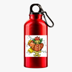 Металлическая бутылка 400 мл UV-DTF