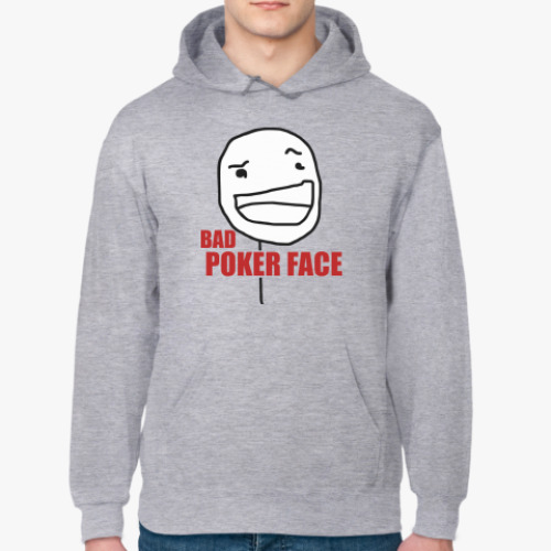 Толстовка худи Bad Poker Face