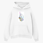 Толстовка худи оверсайз