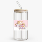 Банка с бамбуковой крышкой