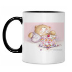 Кружка двухцветная