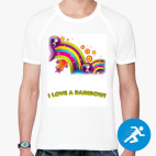 Мужская спортивная футболка