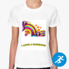 Женская спортивная футболка