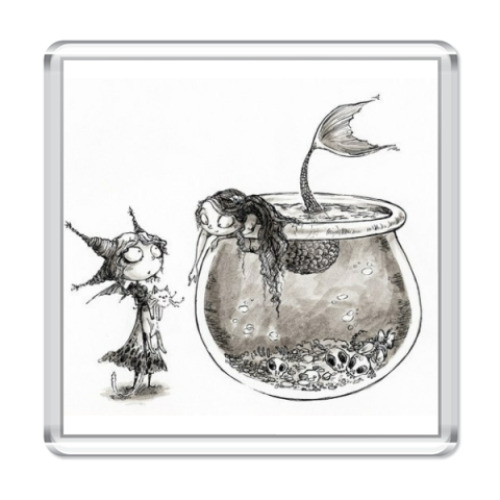 Магнит Русалка