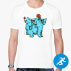 Мужская спортивная футболка