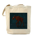 Забавный лось