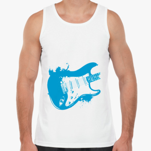 Майка с принтом Электрогитара