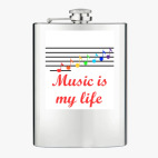 Фляжка стальная