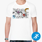 Мужская спортивная футболка