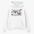 Толстовка худи оверсайз