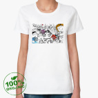 Женская футболка органик