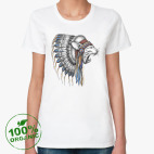 Женская футболка органик