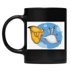 Кружка цветная UV-DTF