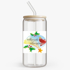 Банка с бамбуковой крышкой