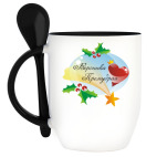 Кружка с ложкой