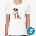 Женская спортивная футболка