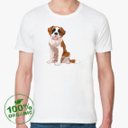 Мужская футболка органик