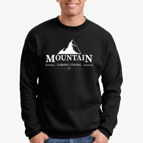 Свитшот Горы. Знак.(Mountain)