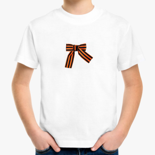 Детская футболка с принтом Победа