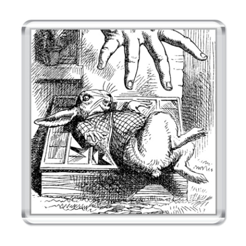 Магнит с принтом  'Гигантская рука'