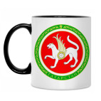 Кружка двухцветная