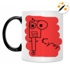 Кружка-хамелеон