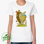 Женская футболка органик