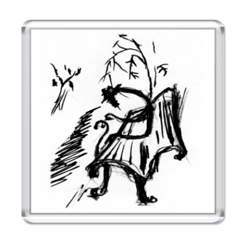 Магнит  'Старость сутулого'