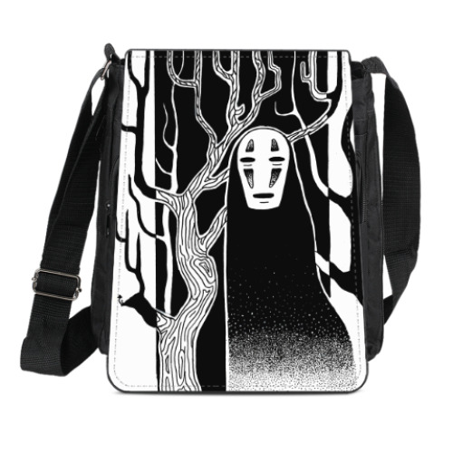 Сумка-планшет с принтом Миядзаки Унесённые Призраками