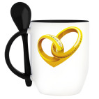 Кружка с ложкой