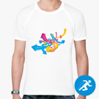 Мужская спортивная футболка