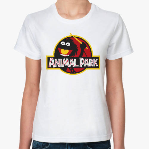 Классическая футболка с принтом Маппеты