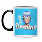 Кружка двухцветная