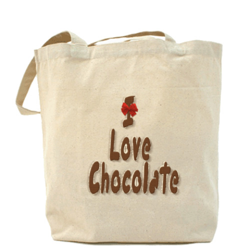 Сумка шоппер 'I love Chocolate'