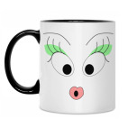 Кружка двухцветная